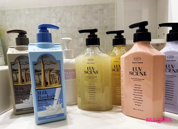 野々村家 野々村俊恵 韓国美容旅行 ボディソープ