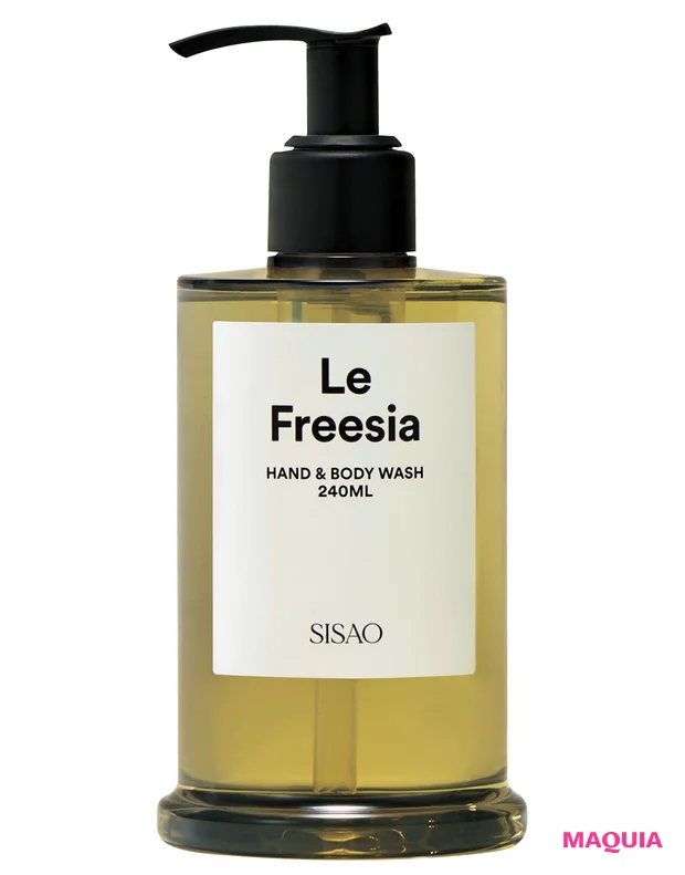 最新 韓国で人気の香水ブランド SISAO（シサオ）のハーブブレンダーラボ フレグランスミスト シサオ ル フリージア ハンド＆ボディ ウォッシュ