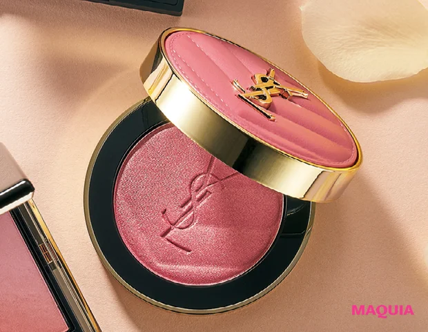マキア プリュスベスコス 2025 チーク部門 2位 イヴ・サンローラン YSL メイクミーブラッシュ パウダー 44