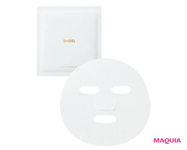 スナイデル スムージング シートマスク 17ml×3枚入り ¥2420／スナイデル ビューティ