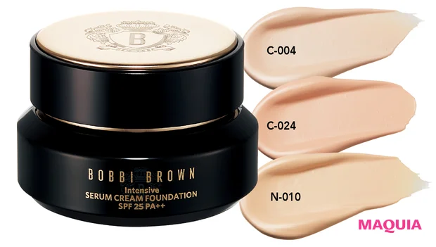 長井かおり 秋 新作 ボビイ ブラウン インテンシブ セラム クリーム ファンデーション SPF25