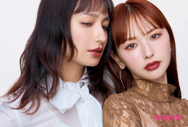 鈴木えみと佐田真由美の秘訣 キレイを保つために褒め合うことも大切