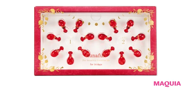 ルナフル ハーフムーン 14粒入り ¥5940/SAKITUE