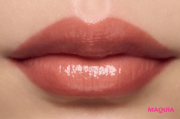 マキア ベストコスメ2025下半期 グロス&リキッドリップ部門 THREE ディヴァインリップジェム 11 イエベがスウォッチ