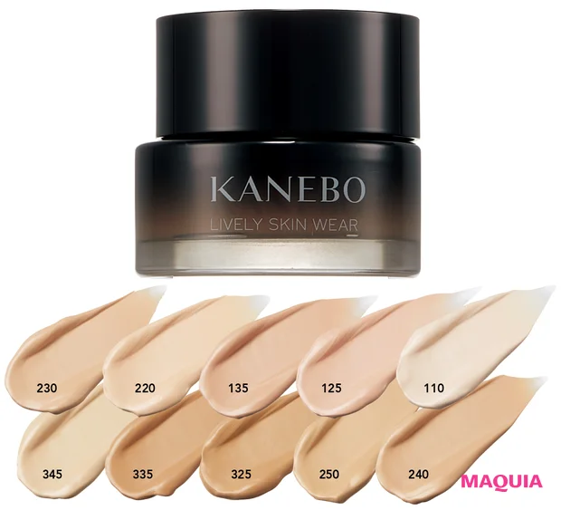 マキア　ベースメイク　ファンデーション　おすすめ　長井かおり　KANEBO ライブリースキン ウェアII