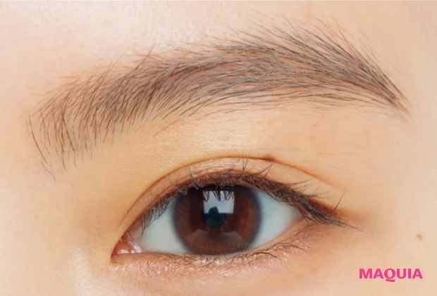 アイブロウ 醸し眉 トレンド ケイト ３D アイブロウカラーZ 仕上がり