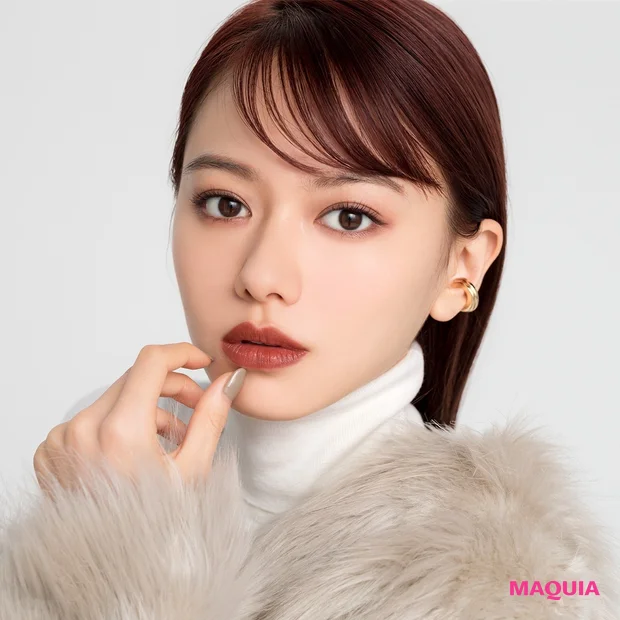 リップラバーな山本舞香さんが気になる、イチオシ春リップはコレ！