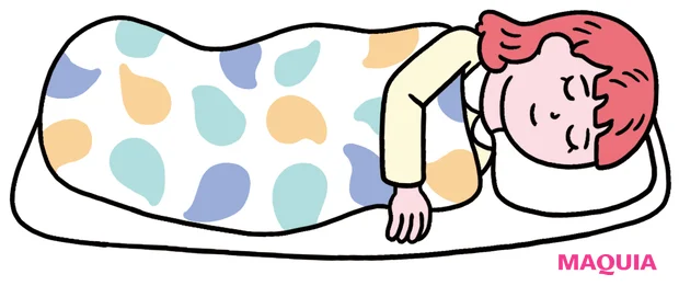 今日からできる「体に酸素を取り込む6つの習慣」。美肌を叶えるには“横向き寝”がいい!?_3