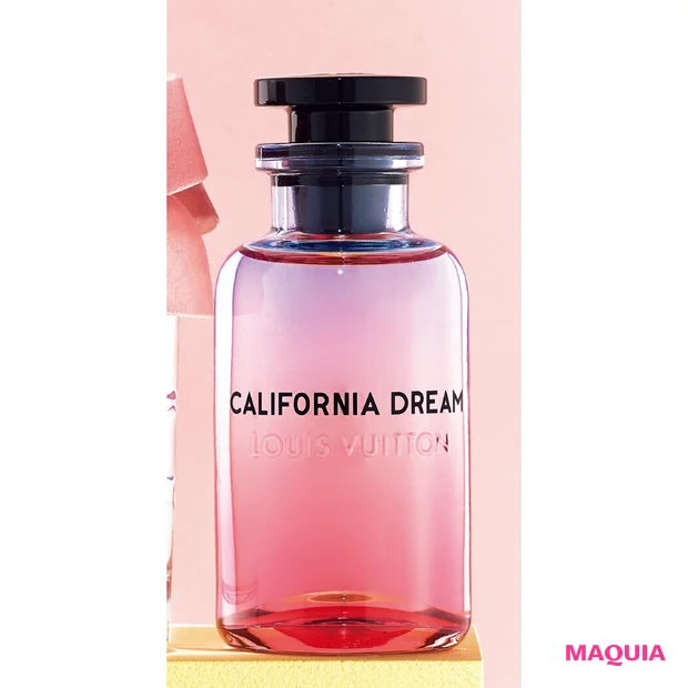 ルイ・ヴィトン パルファン・ド・コローニュ カリフォルニア ドリーム 100ml ¥33000/ルイ・ヴィトン(5/28発売)