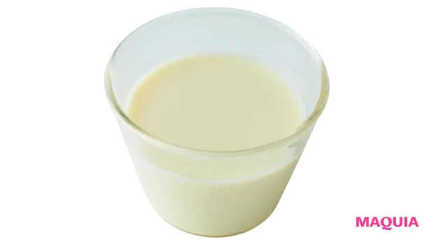 無調整豆乳はイソフラボンが豊富