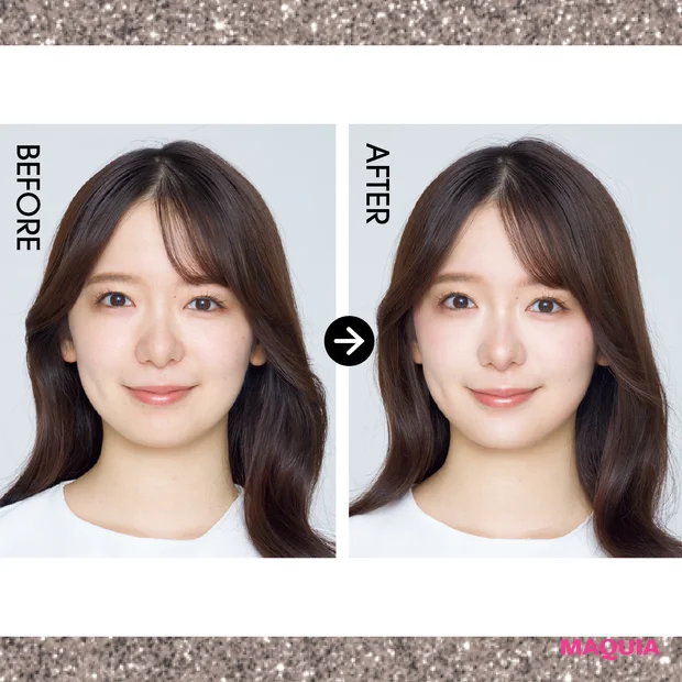 【丸顔さんの小顔術】横幅カバーでVラインに！骨格の魔術師GYUTAE流メイク術