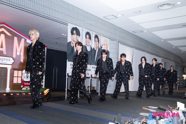 マキア　timelesz project 　タイプロ　ツアー　横浜アリーナ　記者会見