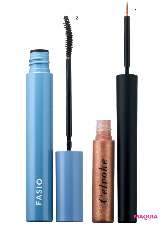 “大人っぽい”で終わらせない ブラウン×ラベンダーメイク