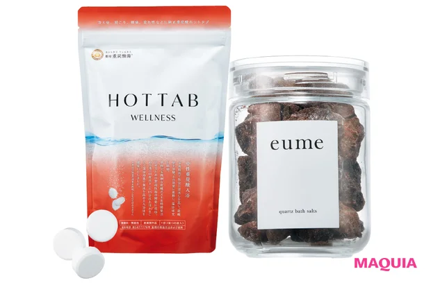 薬用 HOT TAB WELLNESS eume クォーツバスソルト ルビー