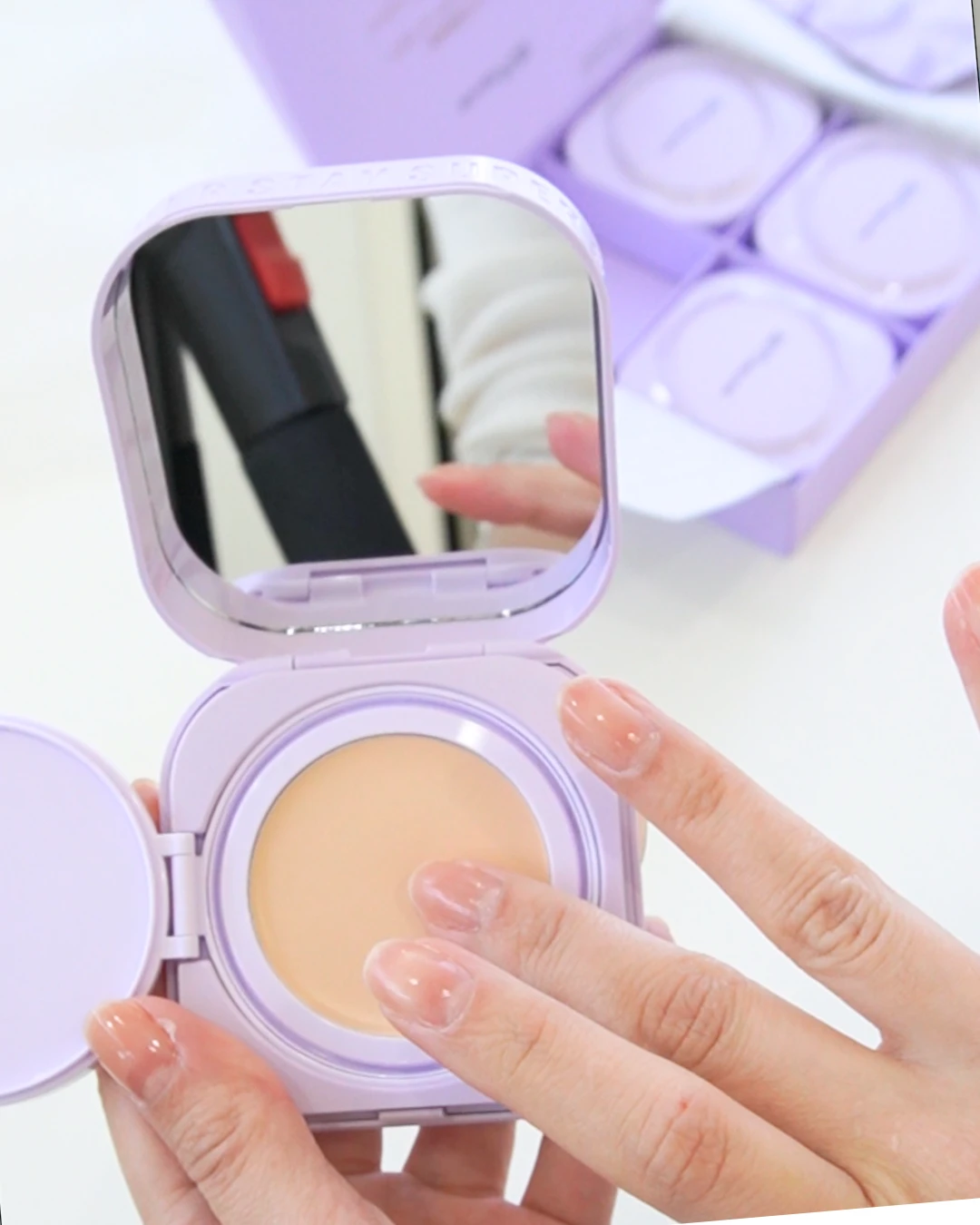 メイベリン SPステイ クリームパクト ファンデーション