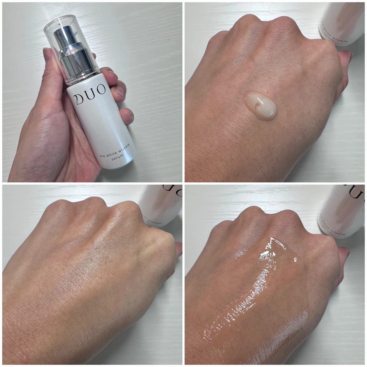 DUO ザ 薬用美白リンクルセラム テクスチャー