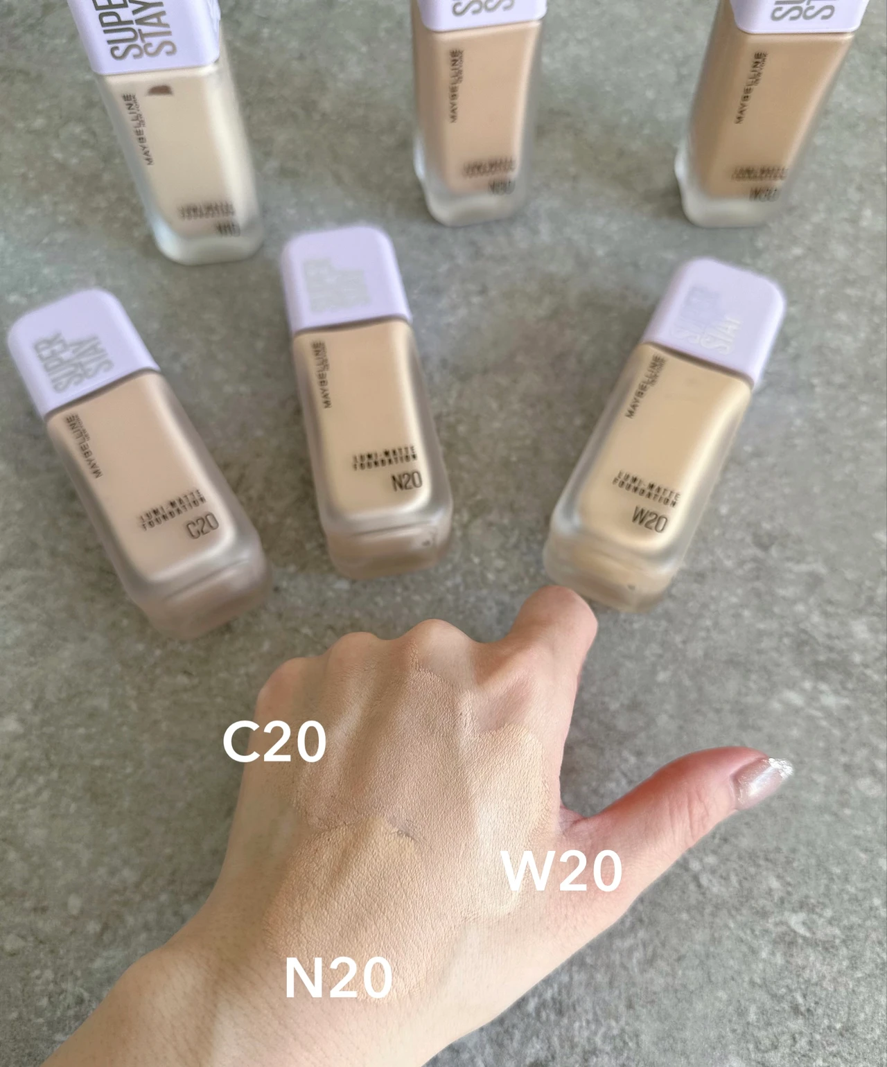 超うす膜なのに崩れにくい！メイベリンから待望の新作✨【 𝑴𝑨𝒀𝑩𝑬𝑳𝑳𝑰𝑵𝑬 𝑵𝒀 】SPステイ ルミマット リキッドファンデーション_3