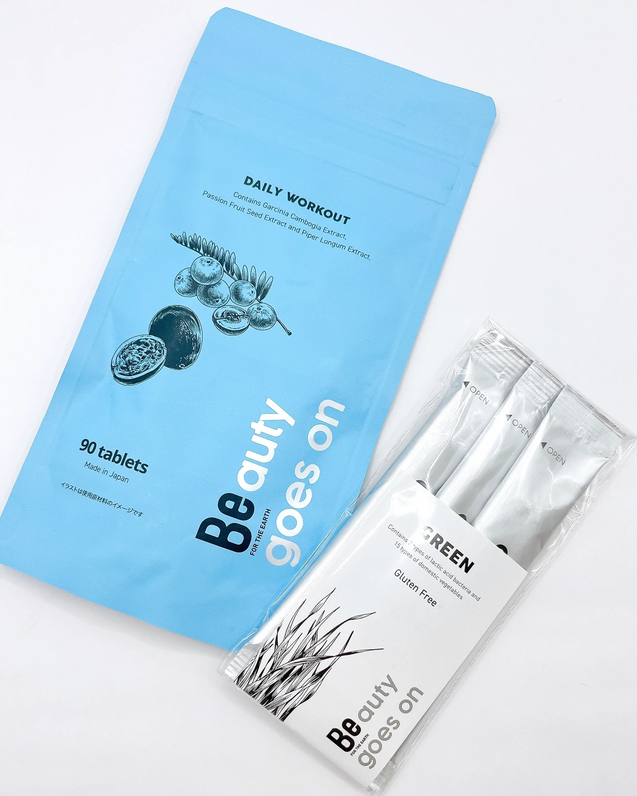 Be サプリメント デイリーワークアウト BeグリーンGF