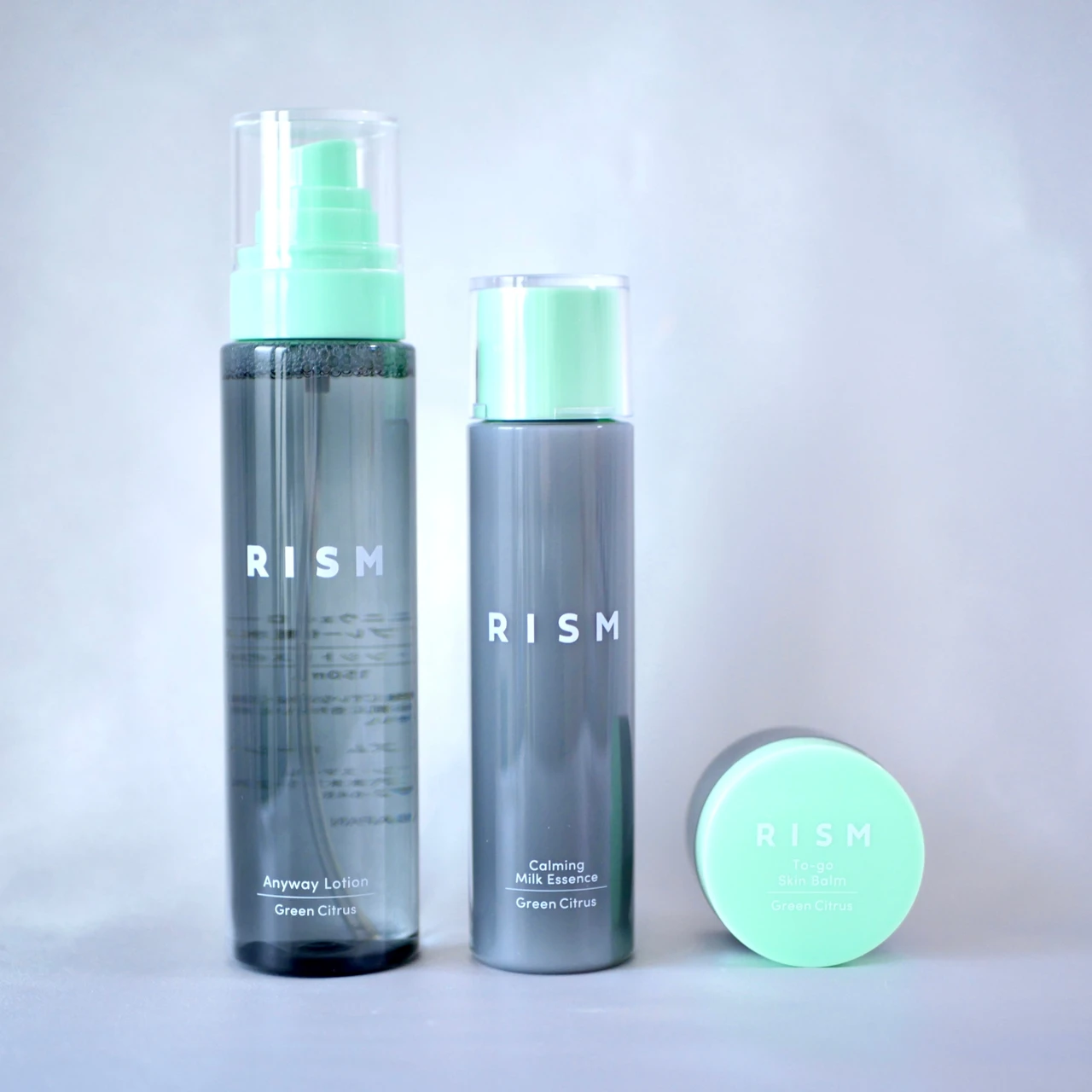 RISM(リズム)エニウェイ ローション カーミングミルクエッセンス トゥーゴースキンバーム