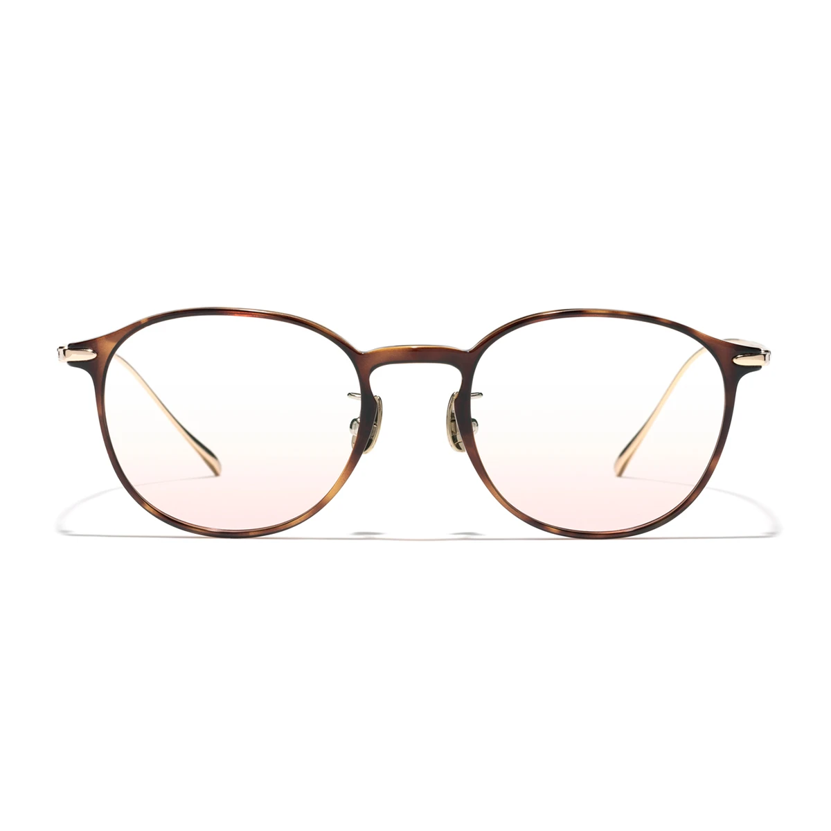 チークカラーレンズ オレンジレッド