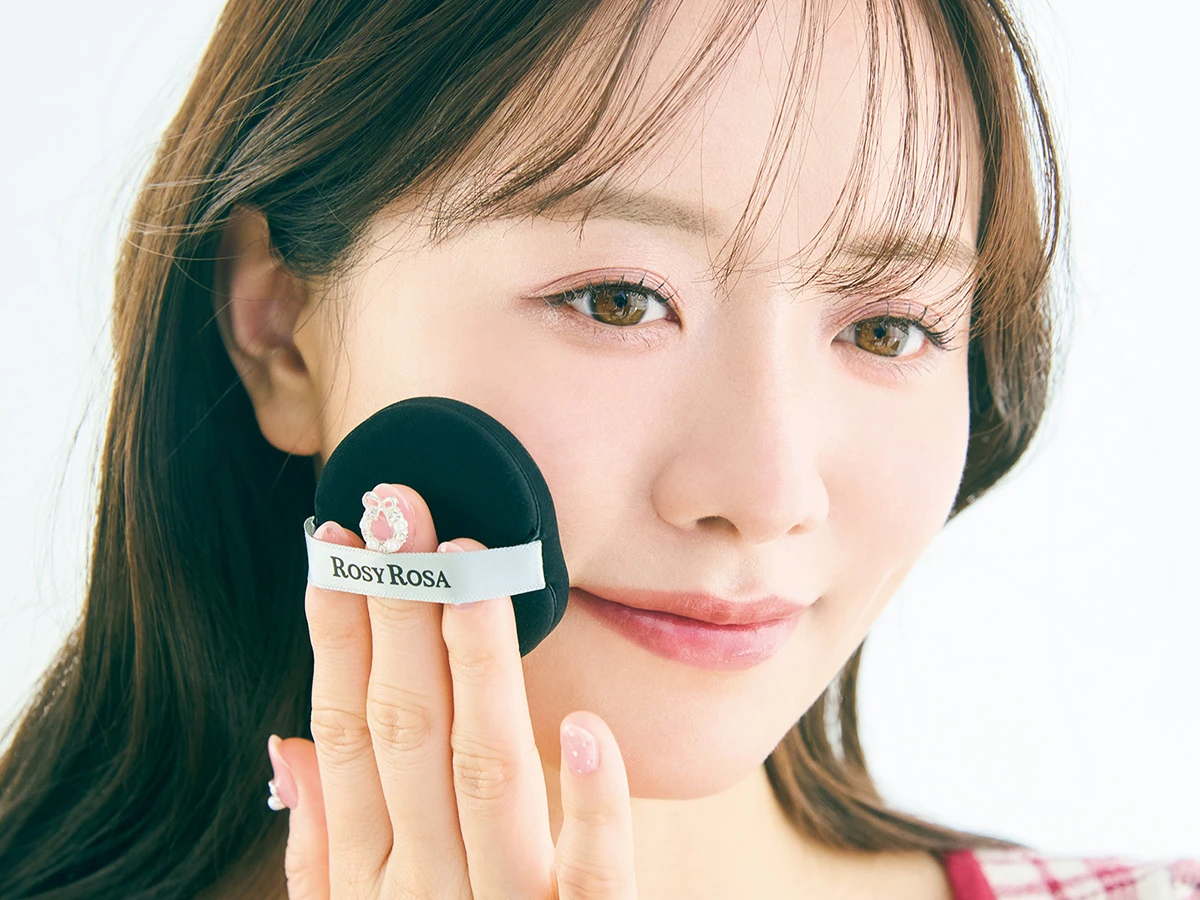森香澄　メイク　ロージーローザ  マルチ パフ（プチサイズ）　ベースメイク　プチプラ