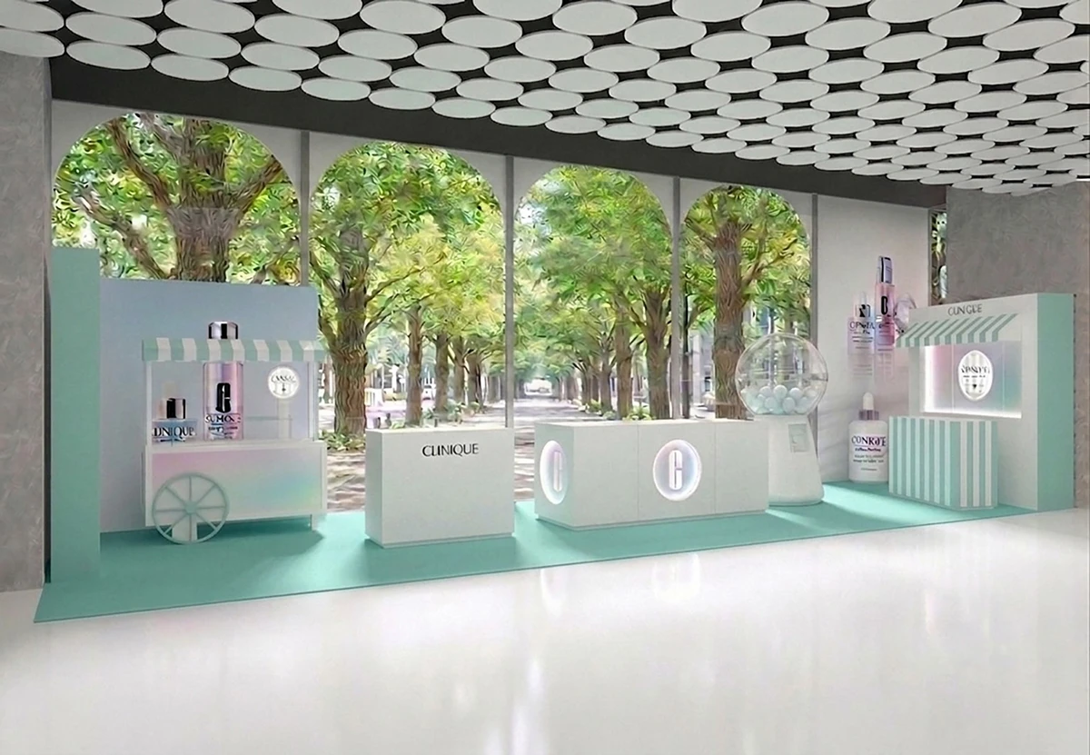 クリニーク、クリニークのイベント告知画像、Clinique Bright Juice Barの告知