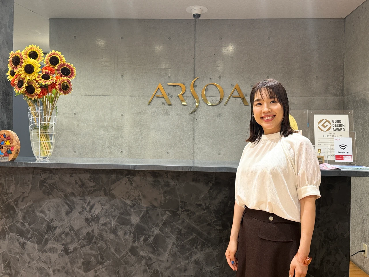 マキアインフルエンサー　アルソア本社訪問