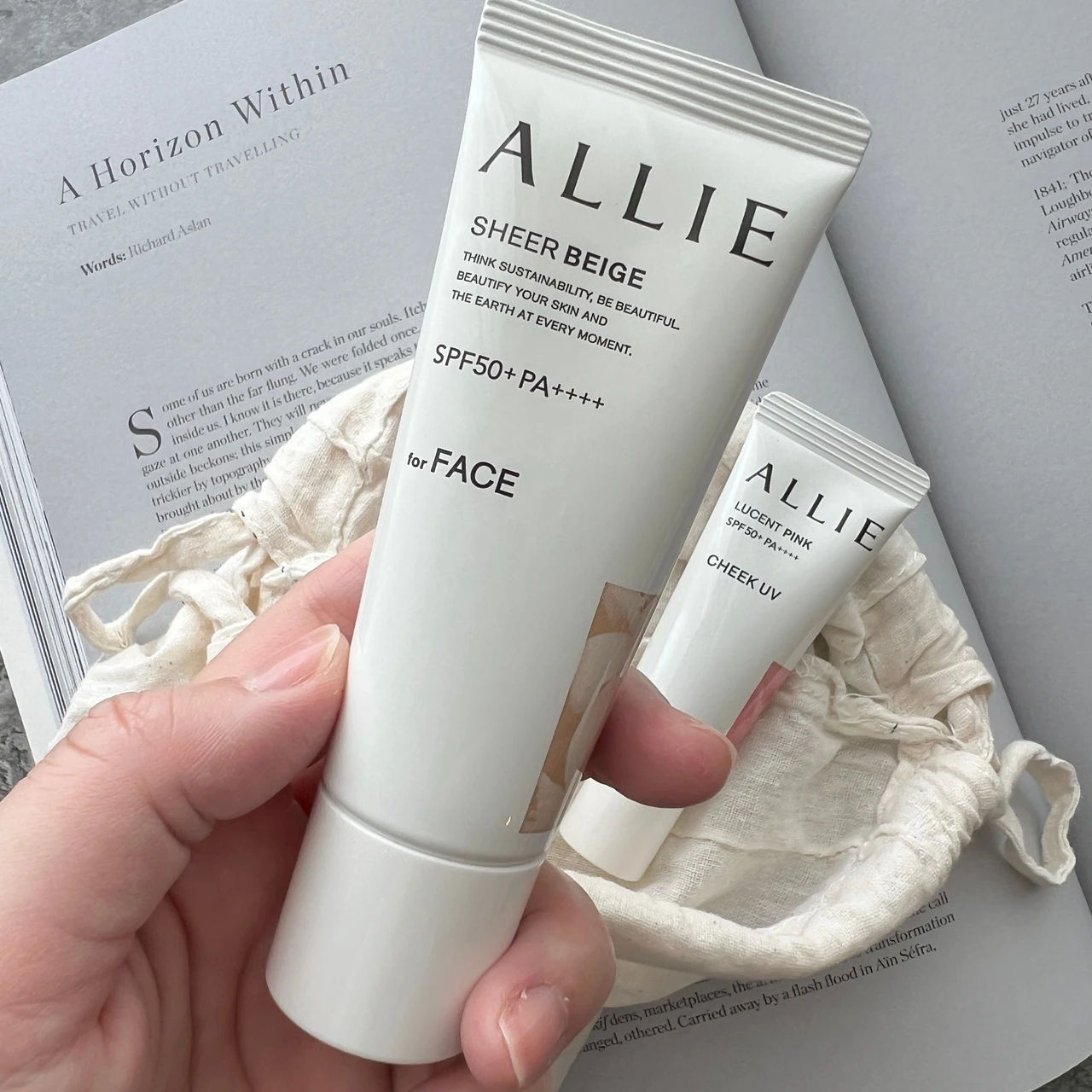 カネボウ ALLY(アリィー)から、日焼け止めだけでベースメイク&ポイントメイクが完了する【チークUV】と【ノーファンデUV】が発売!_5