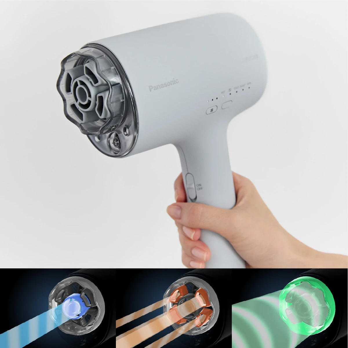 panasonic パナソニック ヘアードライヤー ナノケア EH-NA0K ナイトキャップノズル