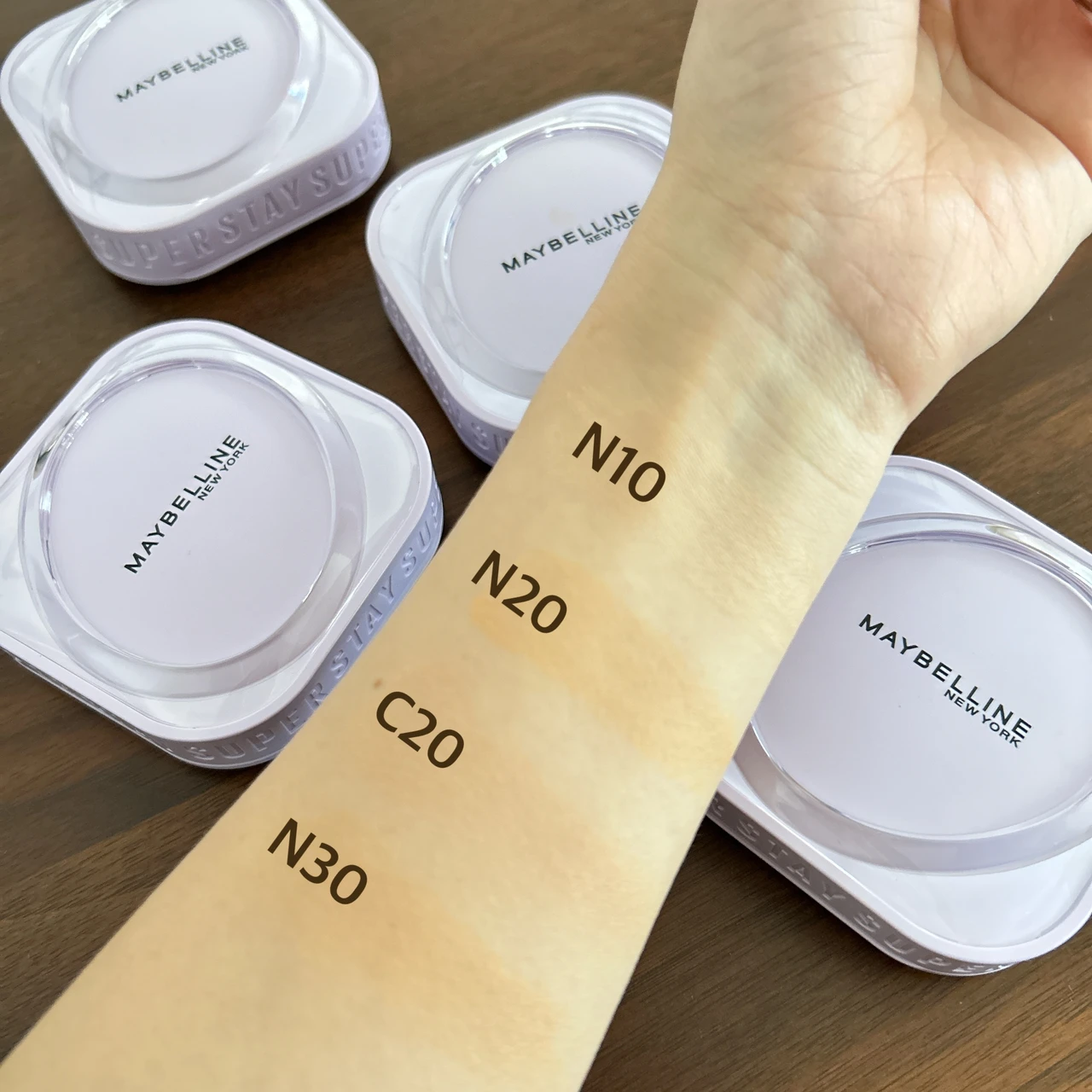 メイベリン SPステイ クリームパクト ファンデーション