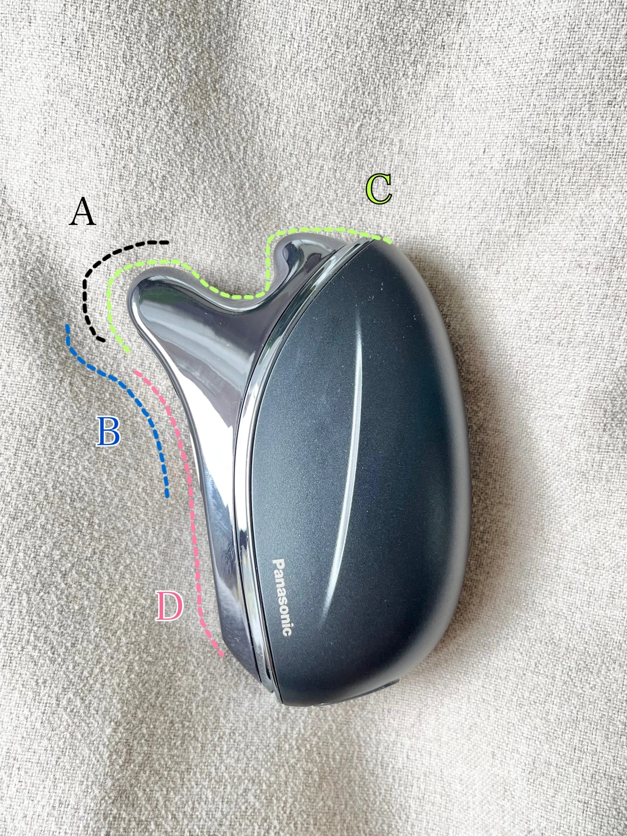 【田中みな実さんも愛用! バイタリフト かっさ EH-SP85】表情筋を鍛えて*1フェイスラインの肌をきゅっとケア! 防水*3だからバスタイムが美容タイムに!_3_2