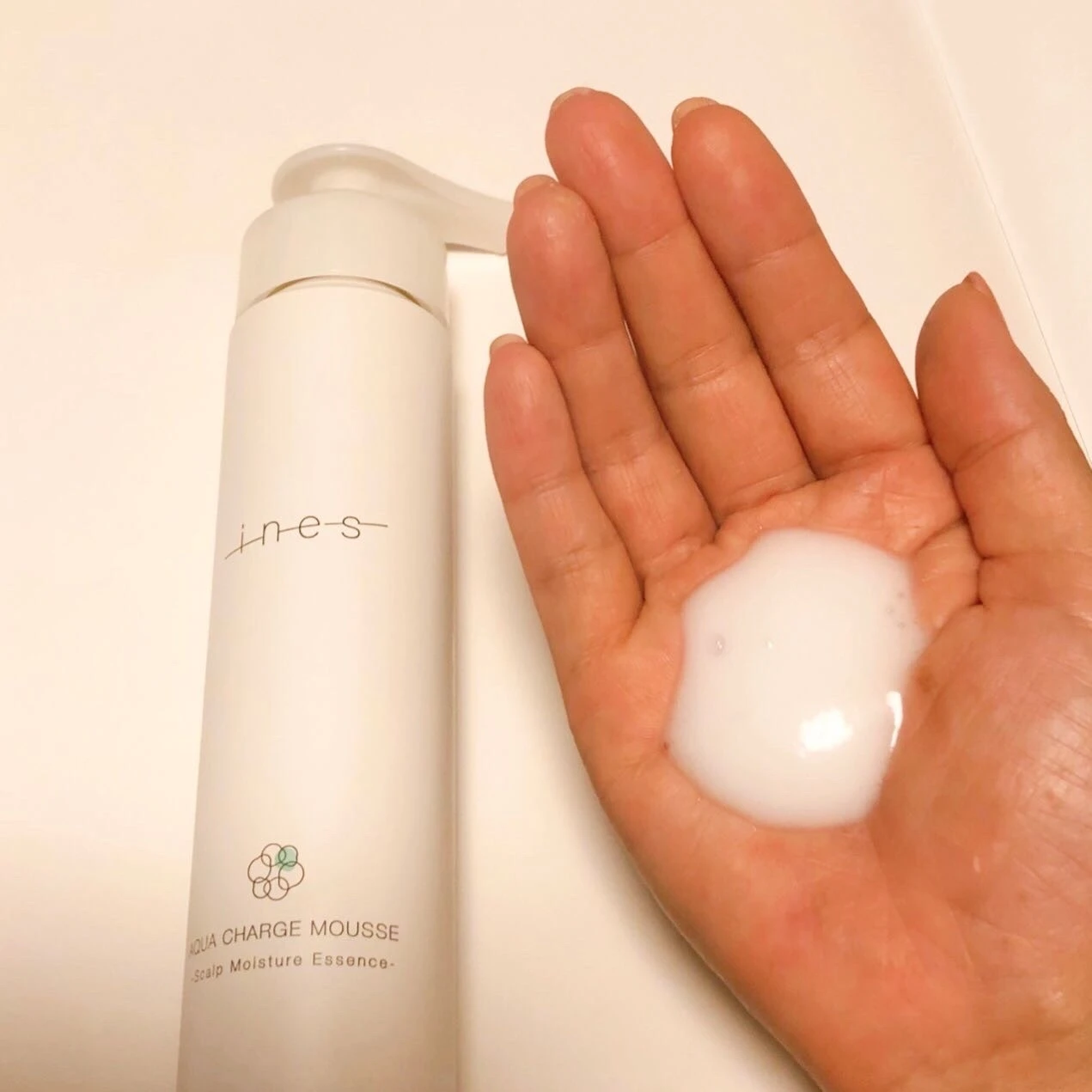 頭皮ケアに!ines アクア チャージ ムースを使ってみました!_2