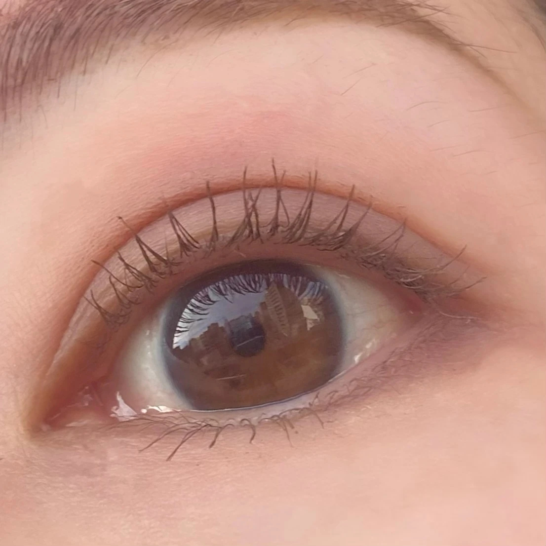 10/9発売！ディーアップの新色マスカラ『マロングレージュ』。外国人のような透明感ある目元が完成。_4_1