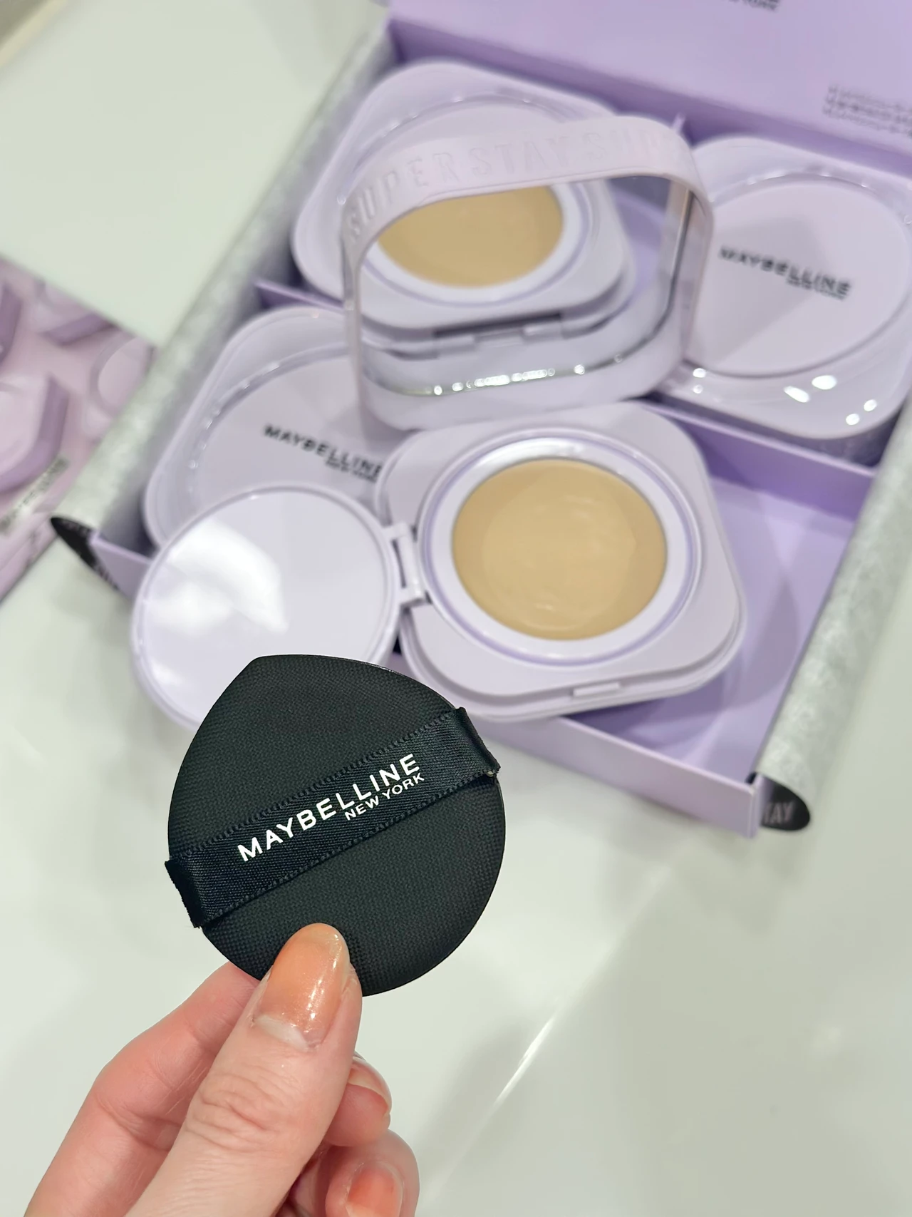 メイベリン SPステイ クリームパクト ファンデーション