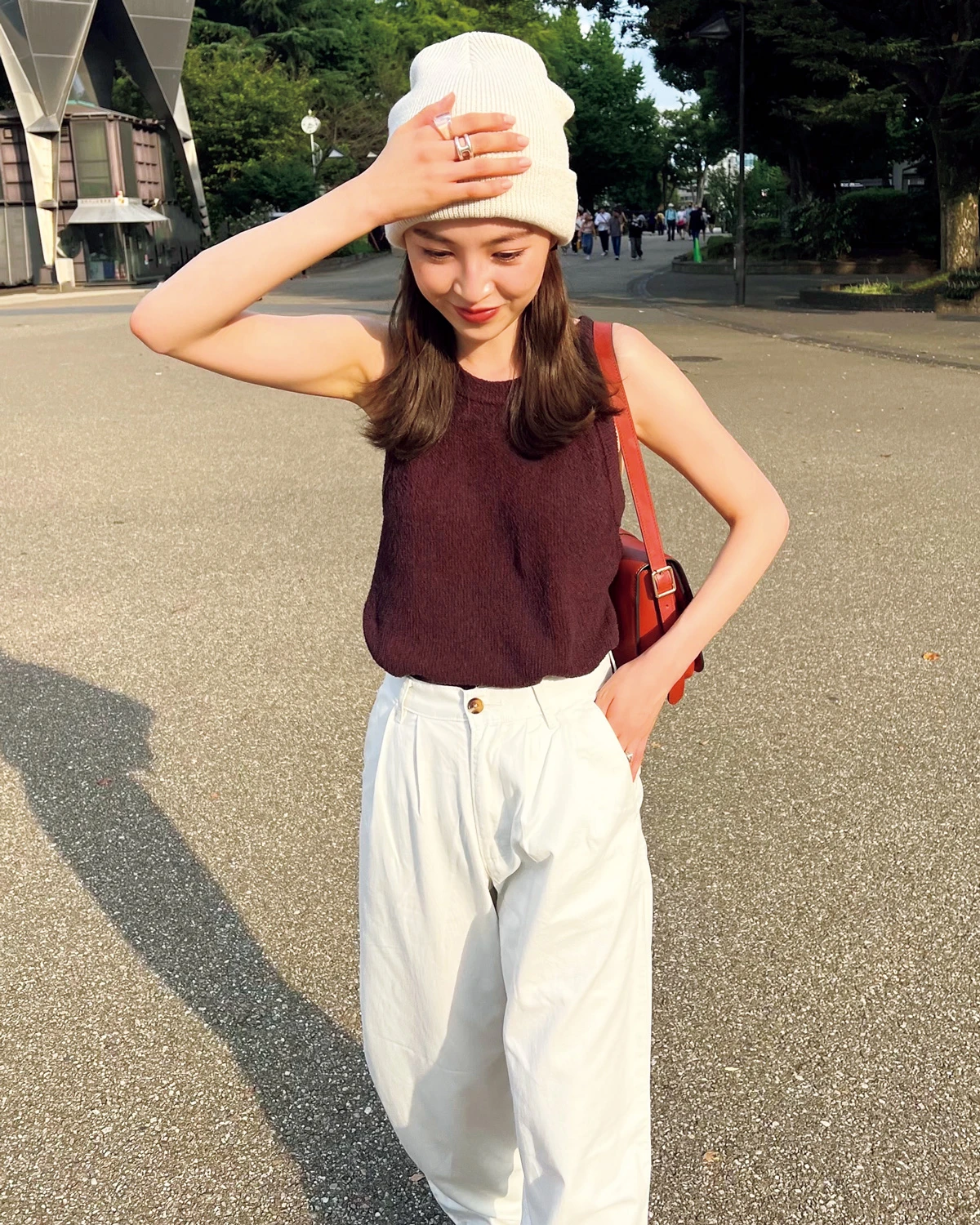 上西星来　1日1万歩の散歩が日課