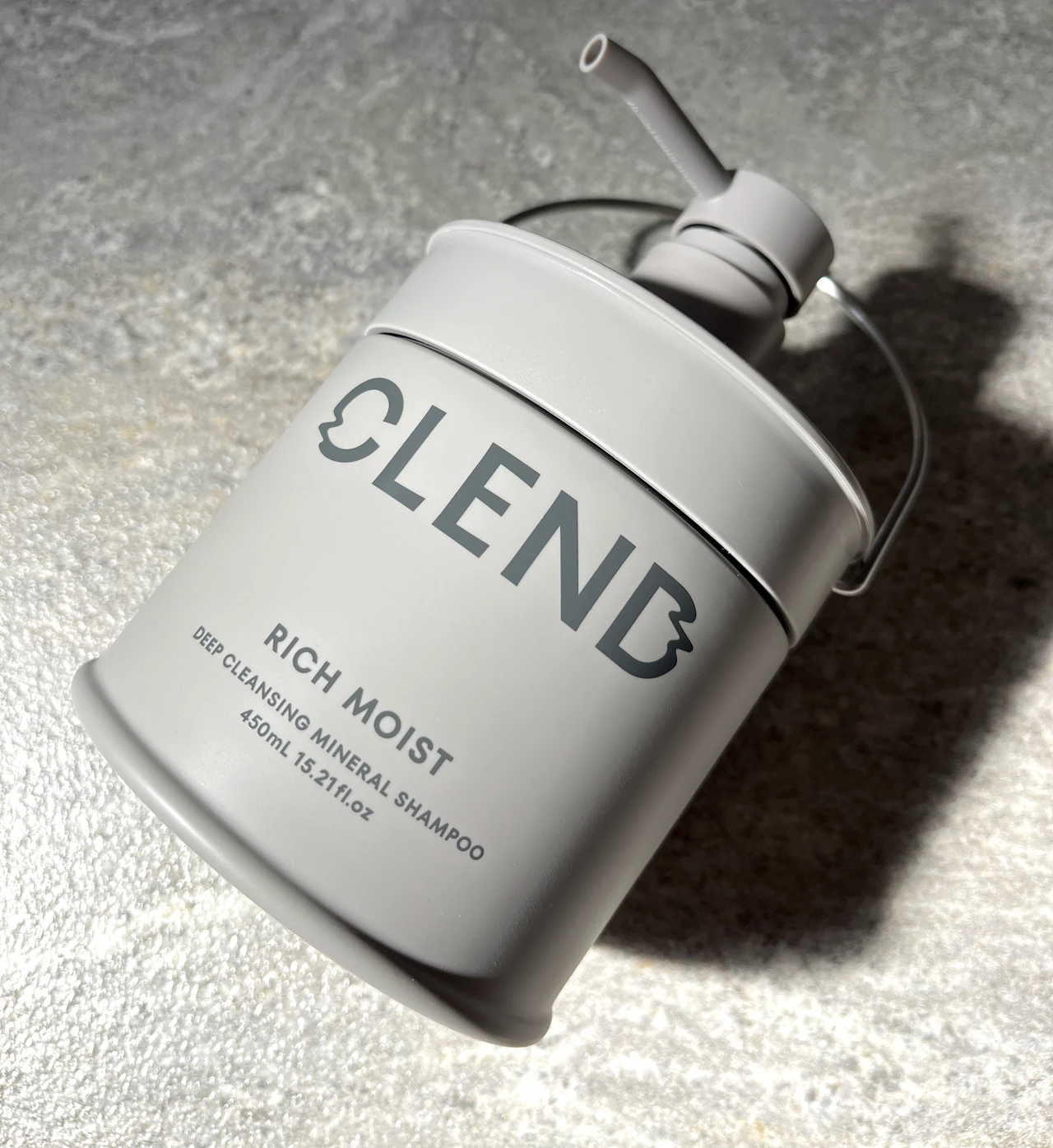 クレンド　リッチモイスト ディープクレンジングミネラル シャンプー　ディープリペアミネラル トリートメント　ヘアケア　泥