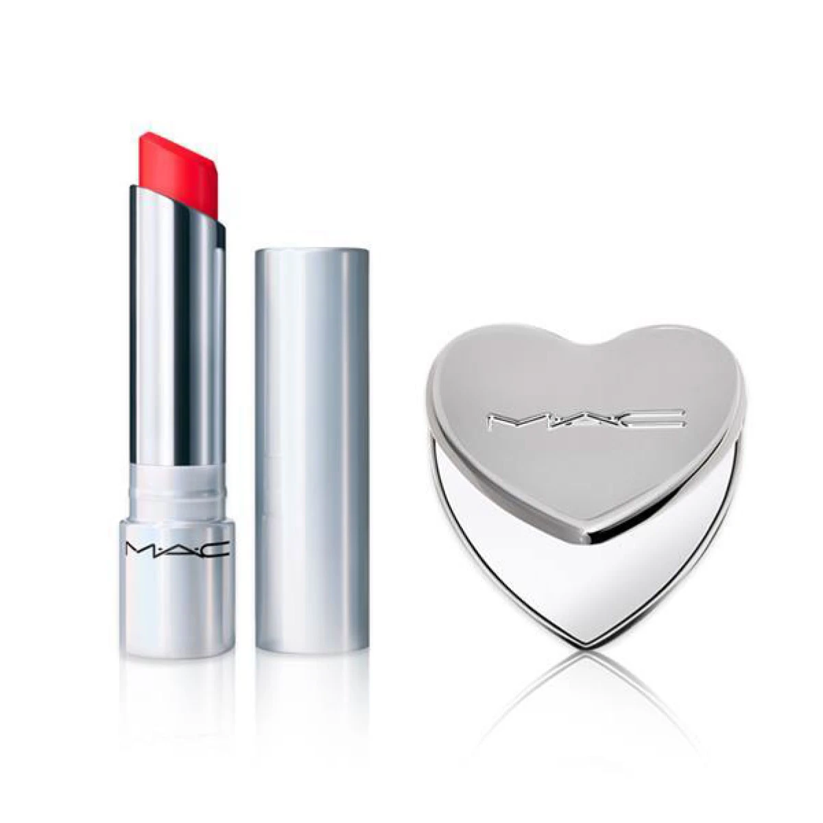 M・A・C 【ZOZO限定】グロー プレイ リップ&ハートミラーセット