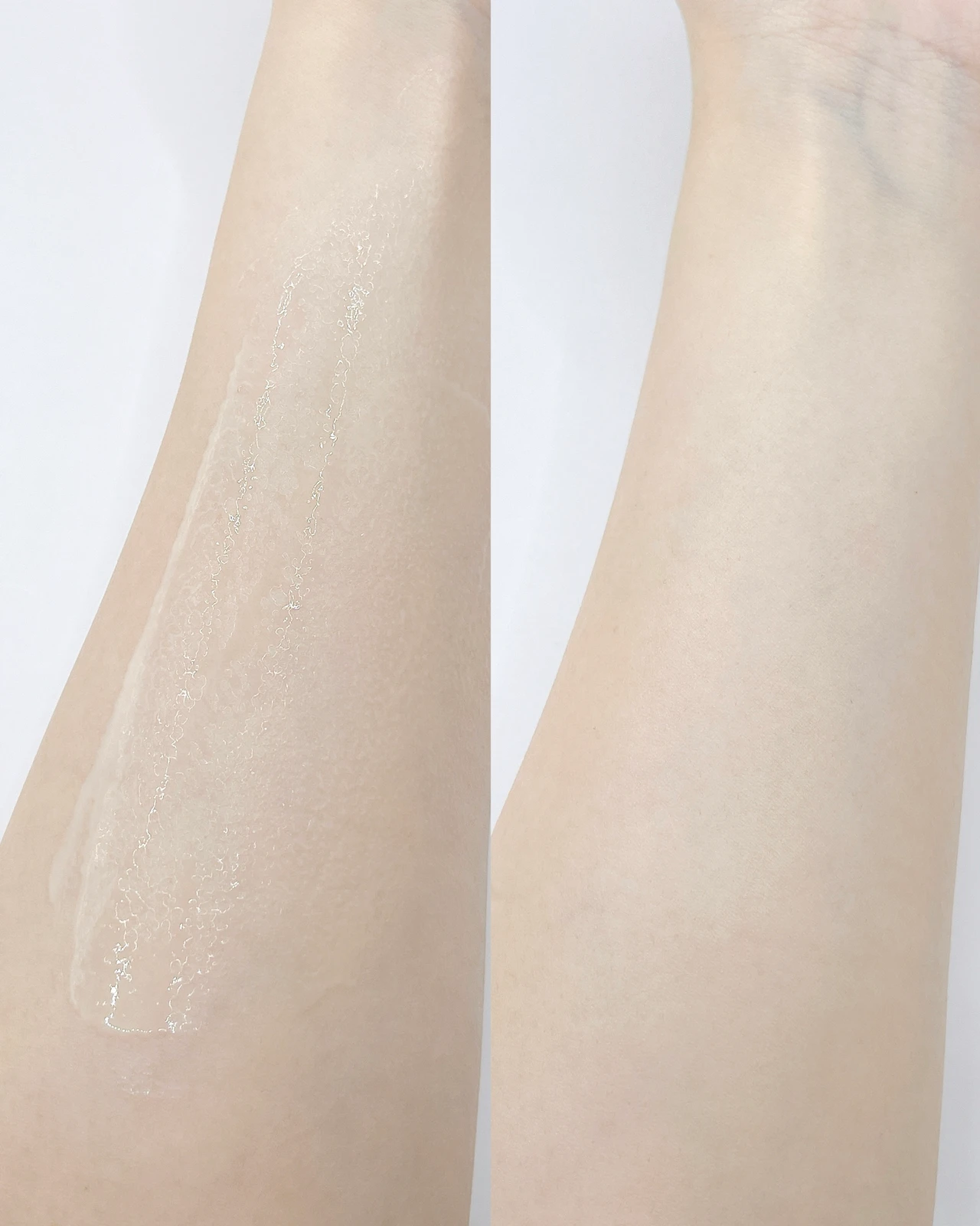 紫外線予報 さらさらUVジェルF テクスチャー