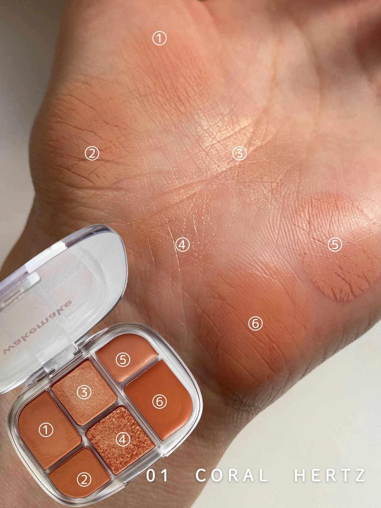 韓国コスメ！WAKEMAKE2025新作【ソフトシアーマルチパレット3色レビュー】_4_2