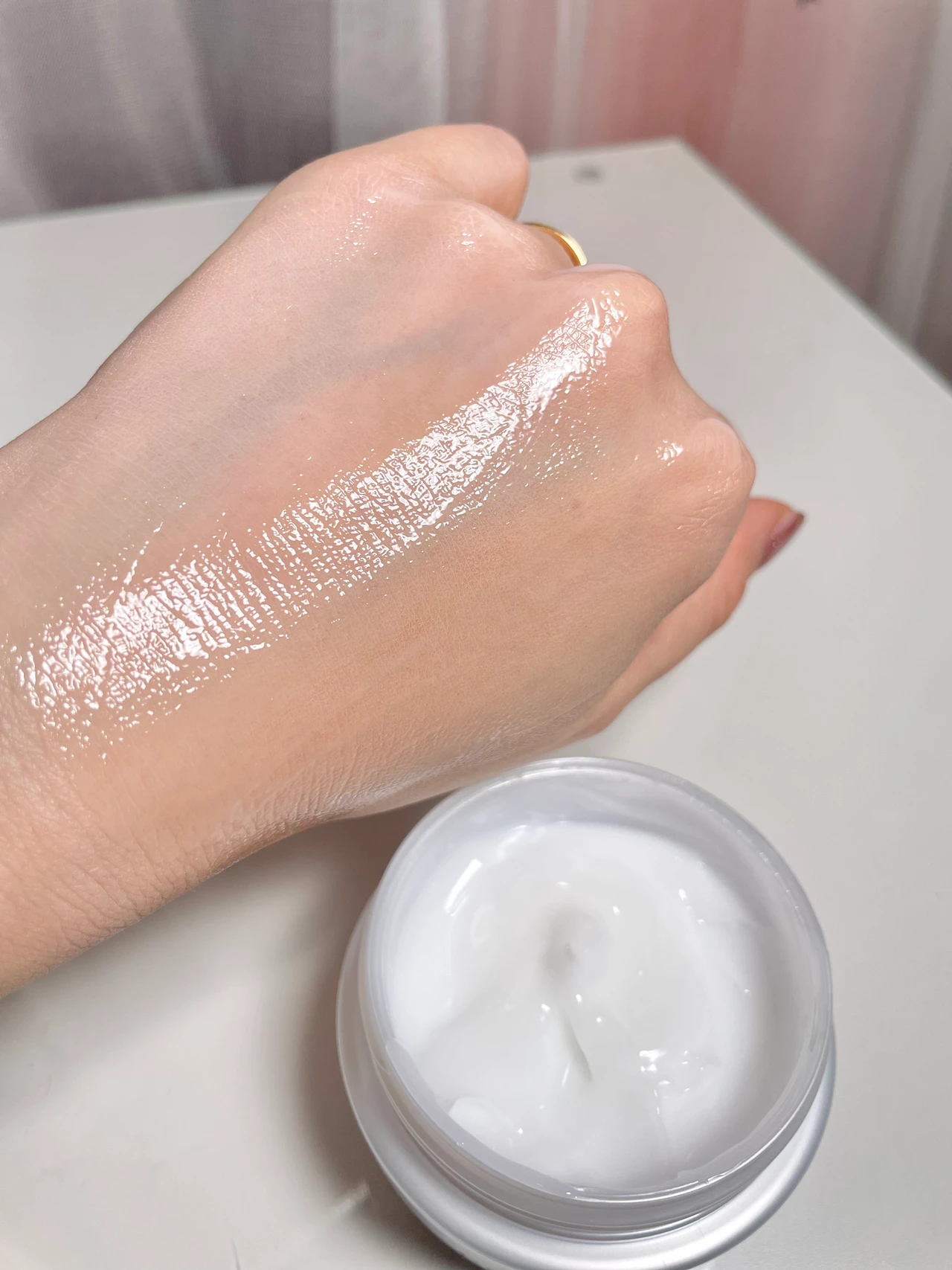 軽いテクスチャー！