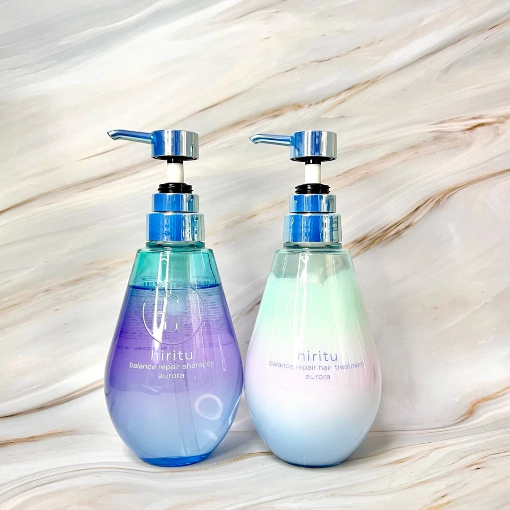 『ヒリツ バランスリペアシャンプー オーロラ』『ヒリツ バランスリペアヘアトリートメント オーロラ』