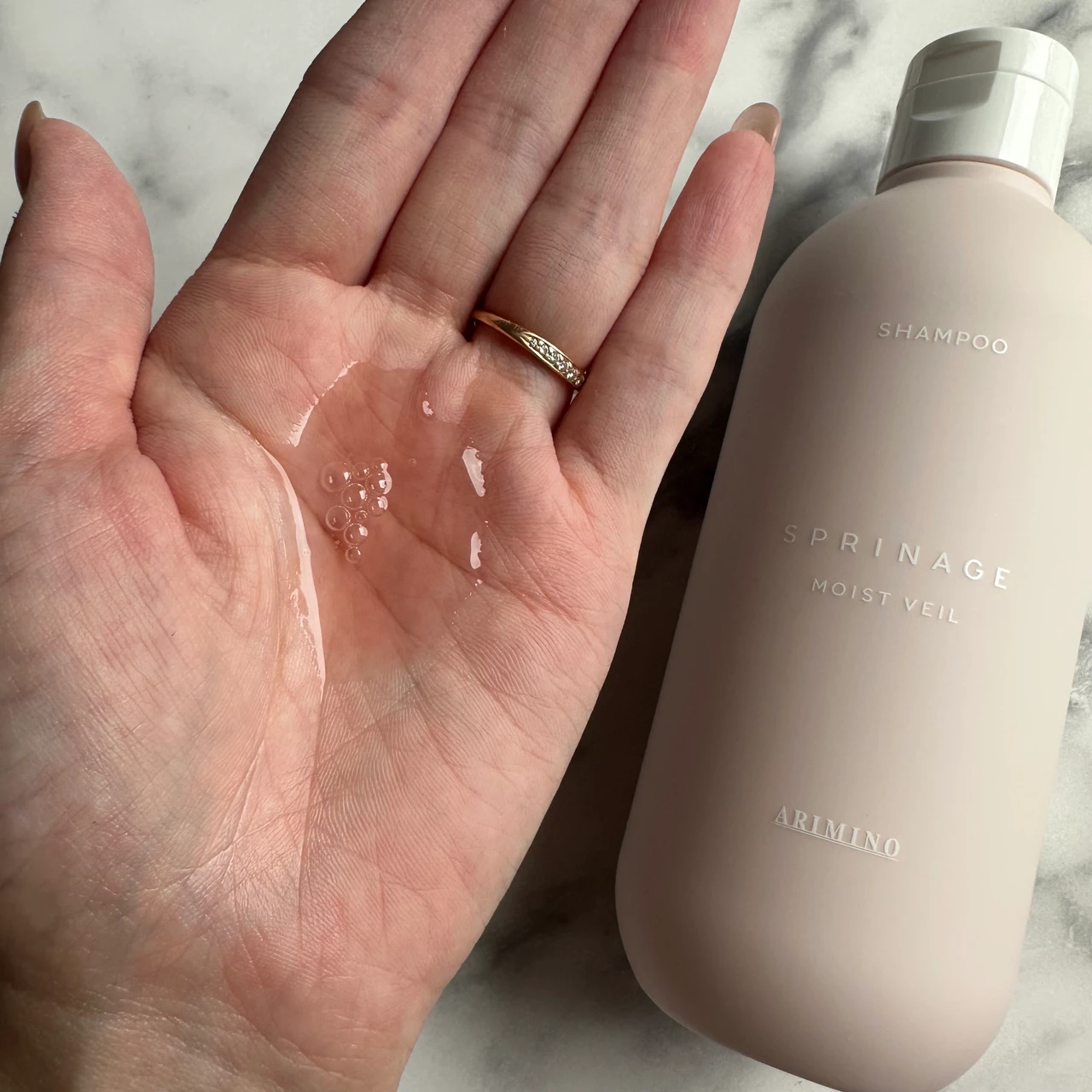 アリミノ, スプリナージュ, モイストヴェール, シャンプー, トリートメント