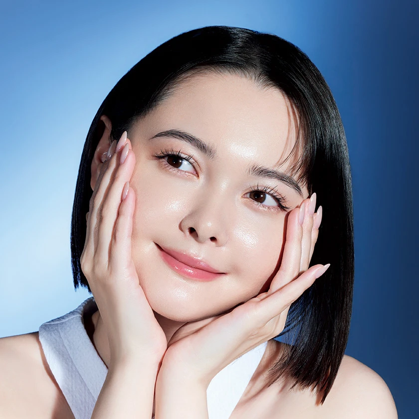 玉城ティナ、ランコム ジェニフィックの使用感、玉城ティナの水光肌