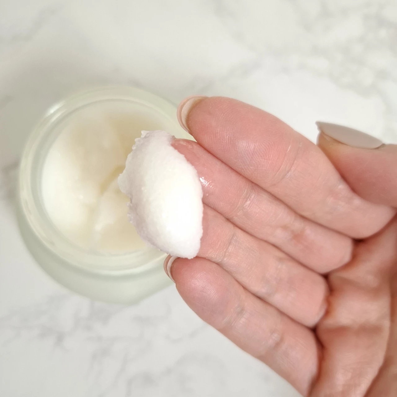 サボン ヘッドスクラブ リフレッシング（ミント）  テクスチャー