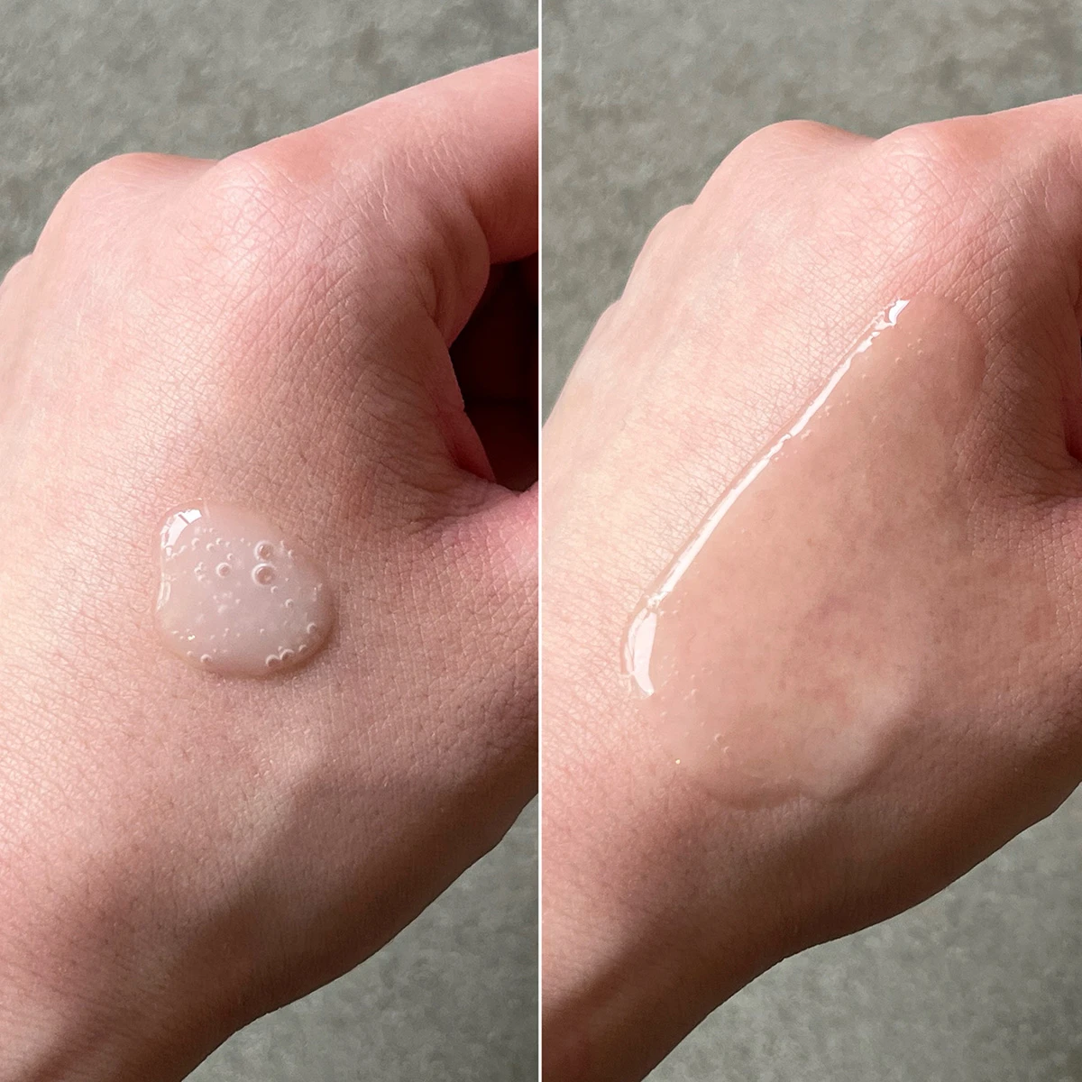 エリクシール ザ セラム のテクスチャー