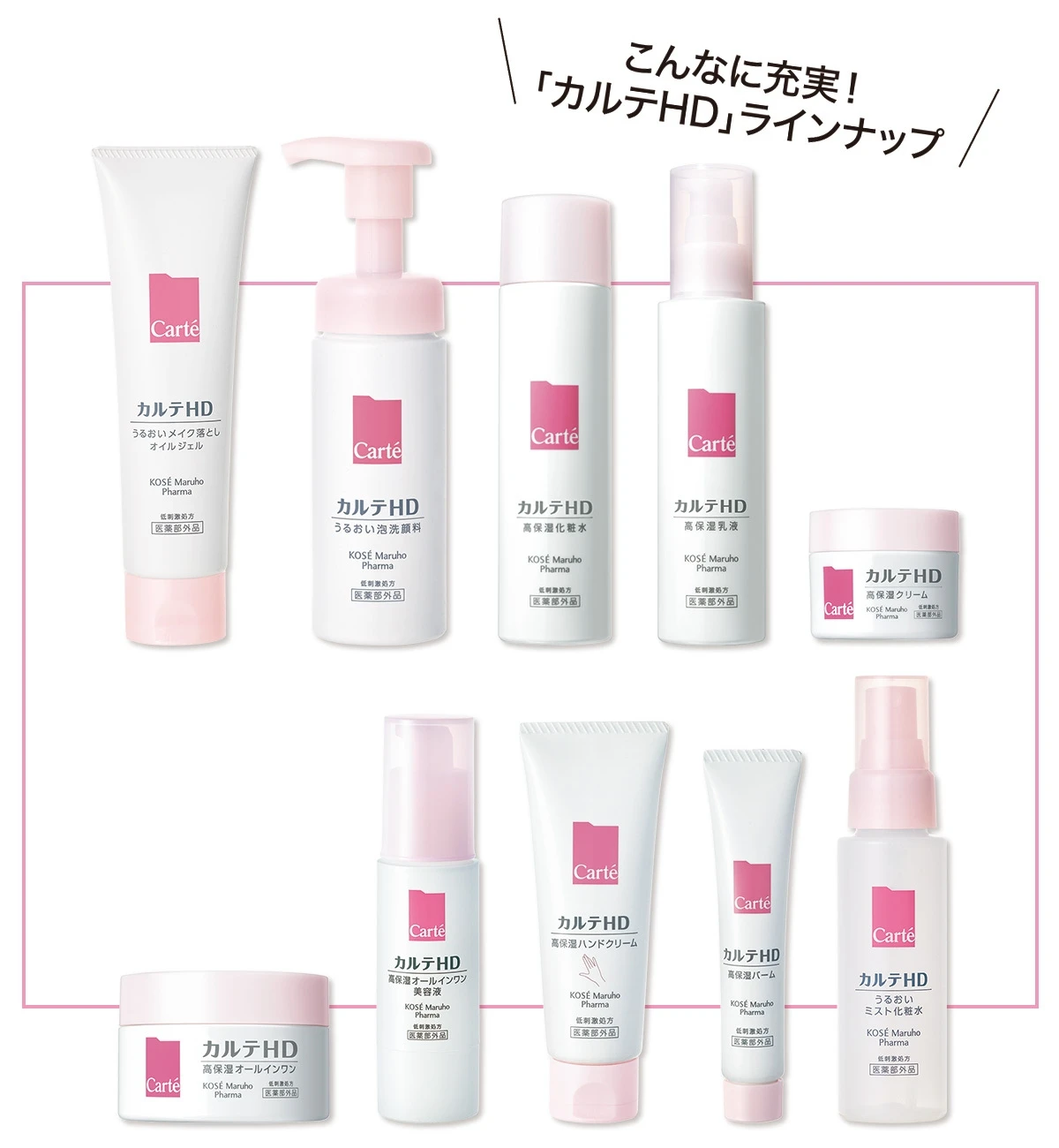 カルテHDラインナップ