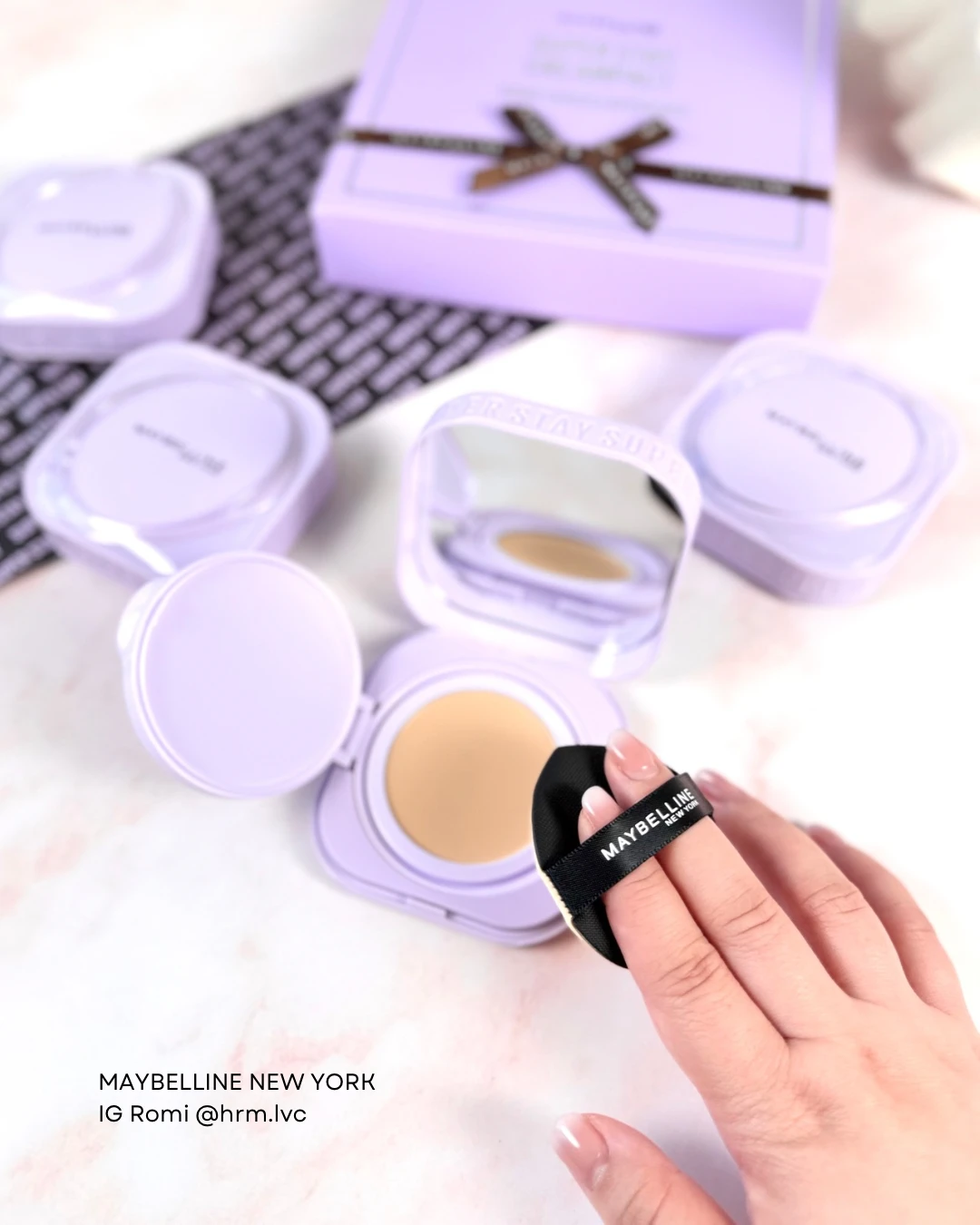 メイベリン SPステイクリームパクトファンデーション