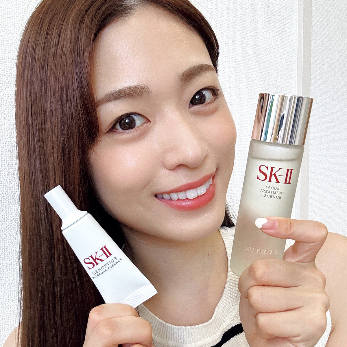 MAQUIAインフルエンサー 長谷川 愛 SK-II フェイシャル トリートメント  エッセンス