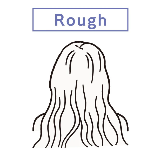 THE ANSWER ジアンサー 髪の質感 Rough