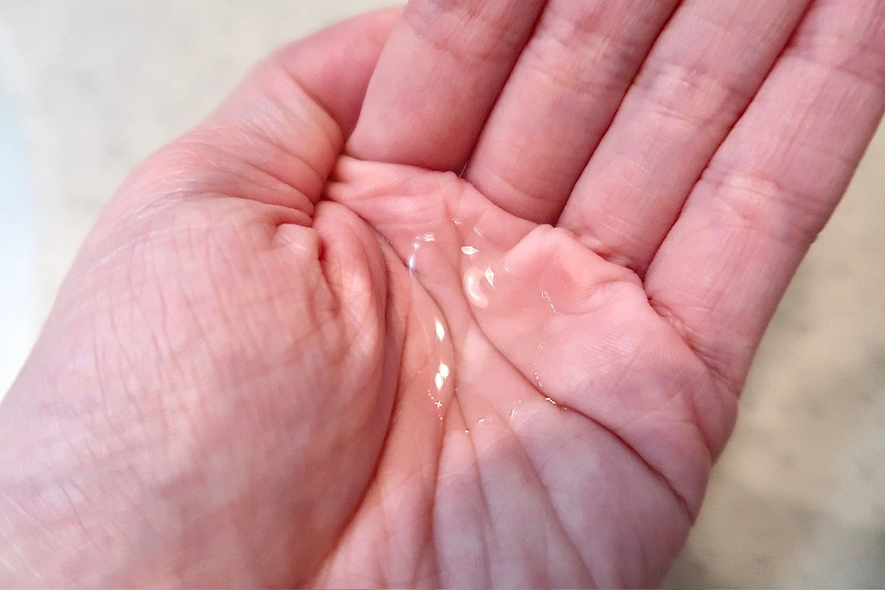 BeローションC　テクスチャー①